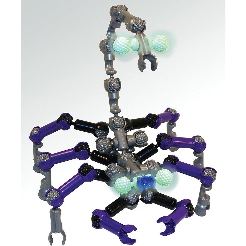 Zoob Creepy Glow Creatures Moving Mind-Building Modeling System - Picture 5 of 5